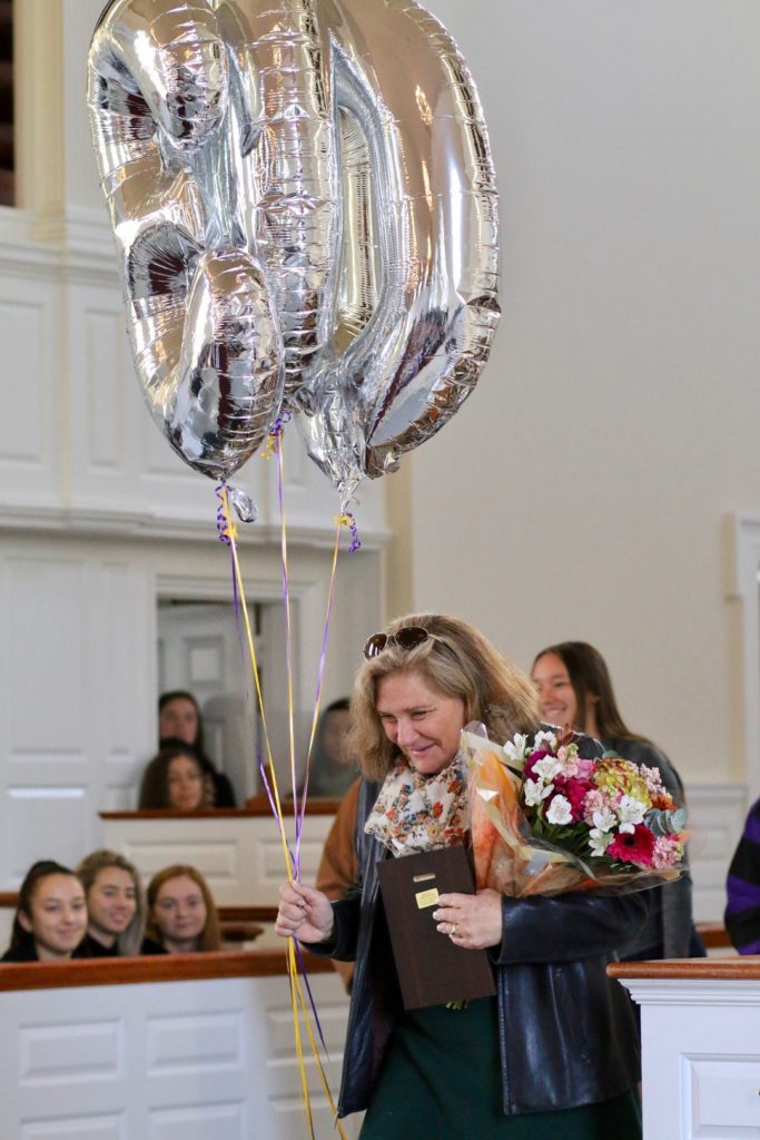Mimi Duran at 300th Win Celebration Chapel