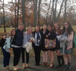 Walker's students at Model UN Conference