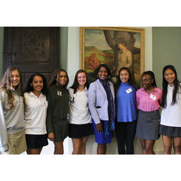 Congresswoman Jahana Hayes with Big 7