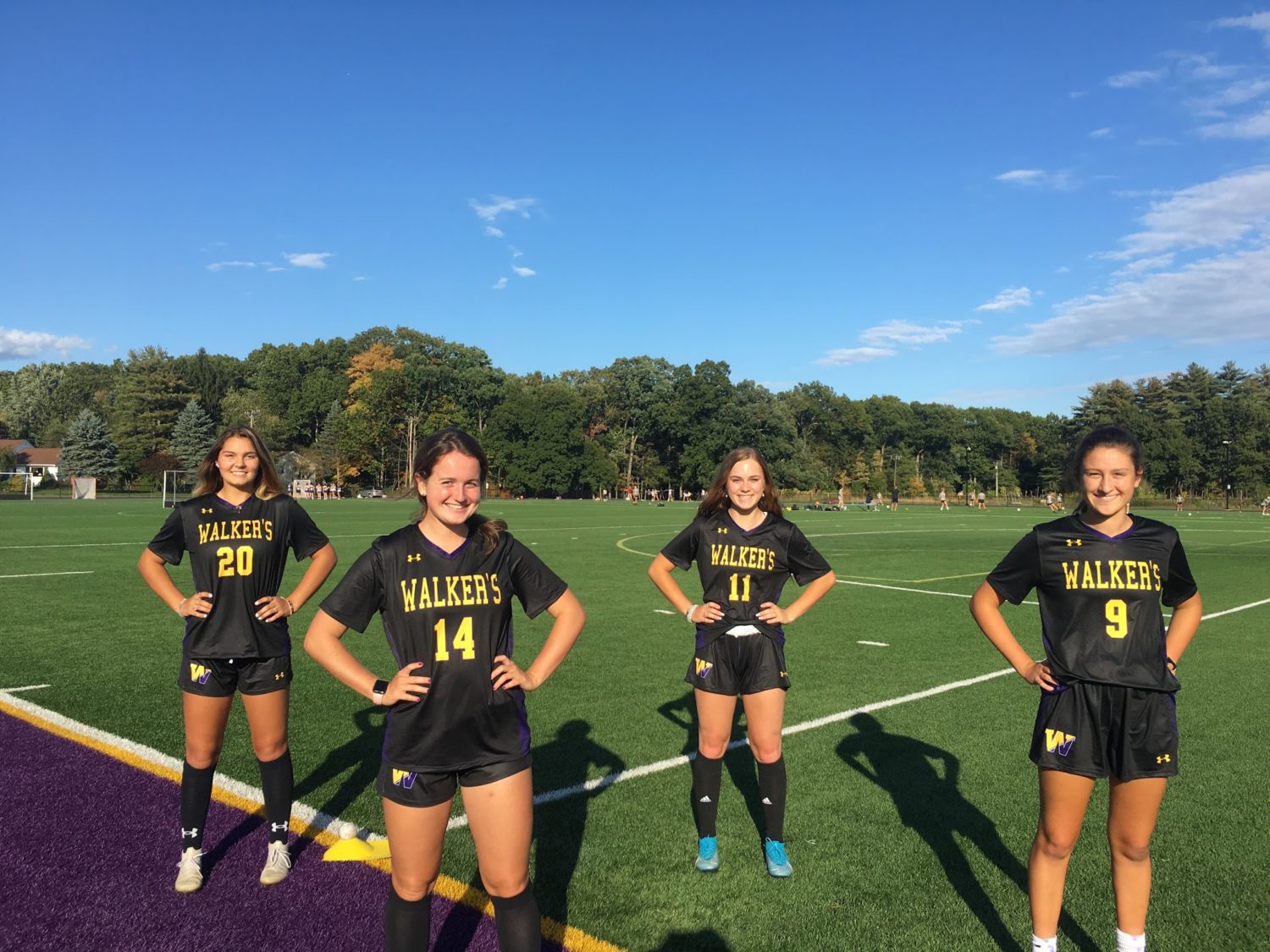 Varsity soccer captains