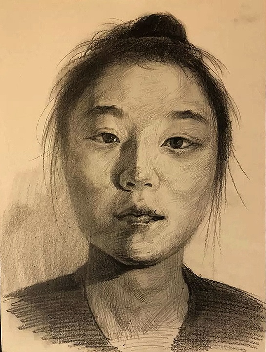 Alice Gu self-portrait