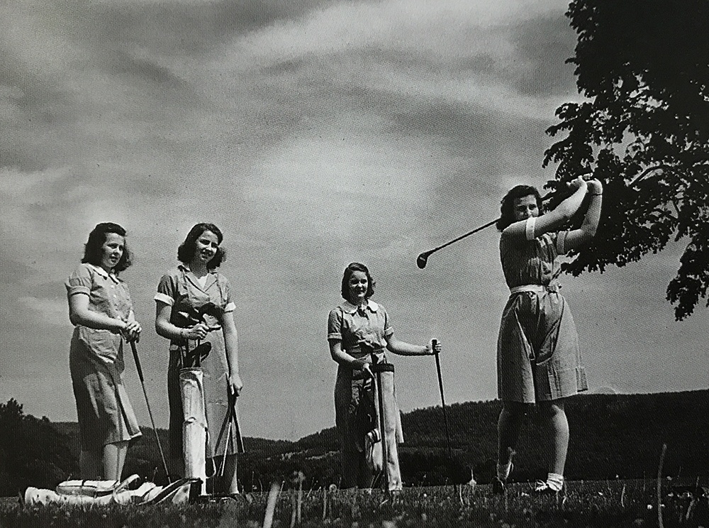 Archival golf photo