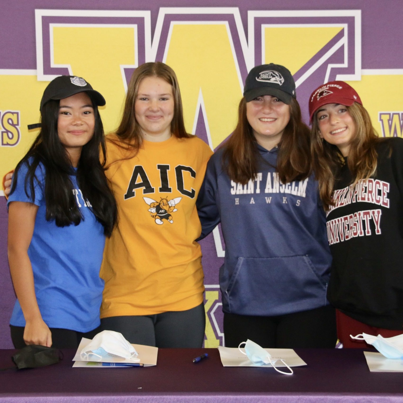 College Signing Day Students